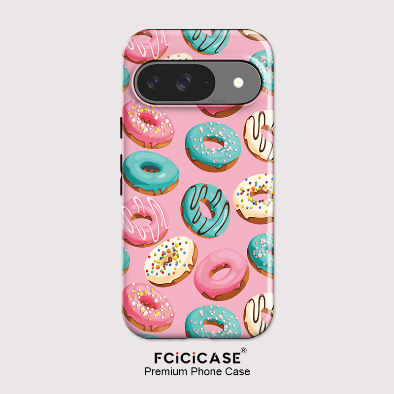 Google Pixel 9 Pro - Fcicicase 2 in 1 Dual Layer