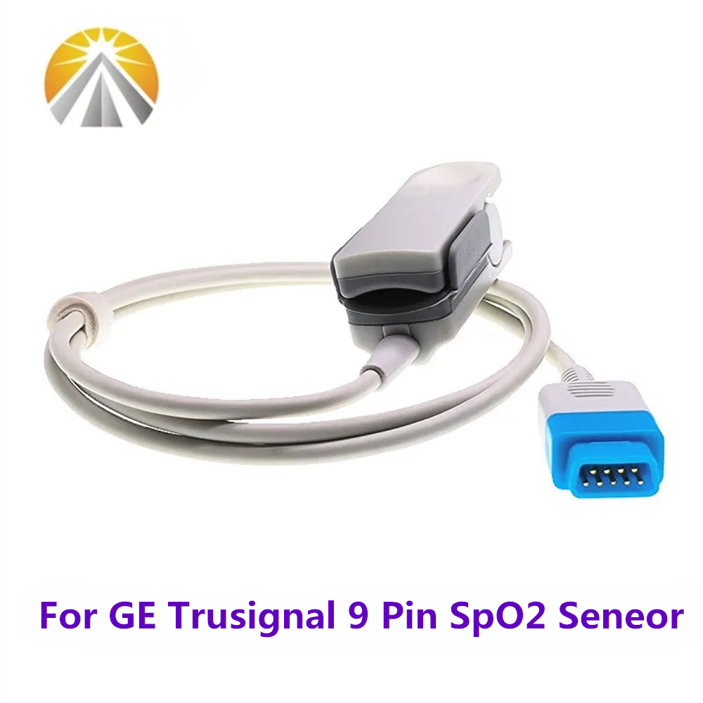Breath Rate Monitor - SPO2 Sensor 9 Pin For GE