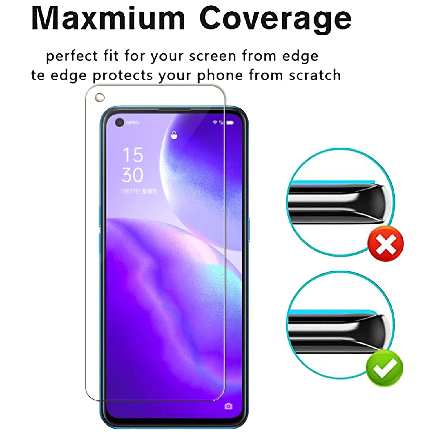 For OPPO A78 4G Screen Protect - Oppo A78 recension och pris