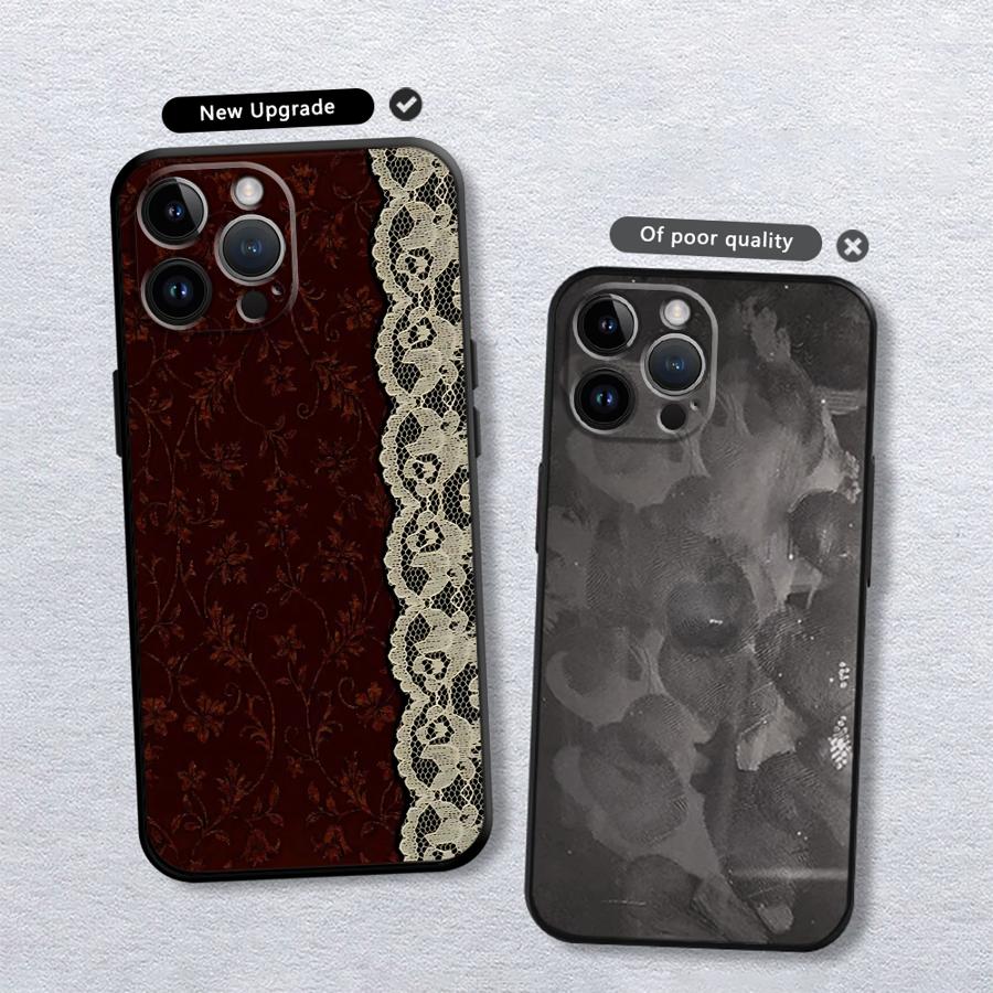 Black And Red Sexy Lace Phone  - Apple Iphone 15 Pro Max recension och pris