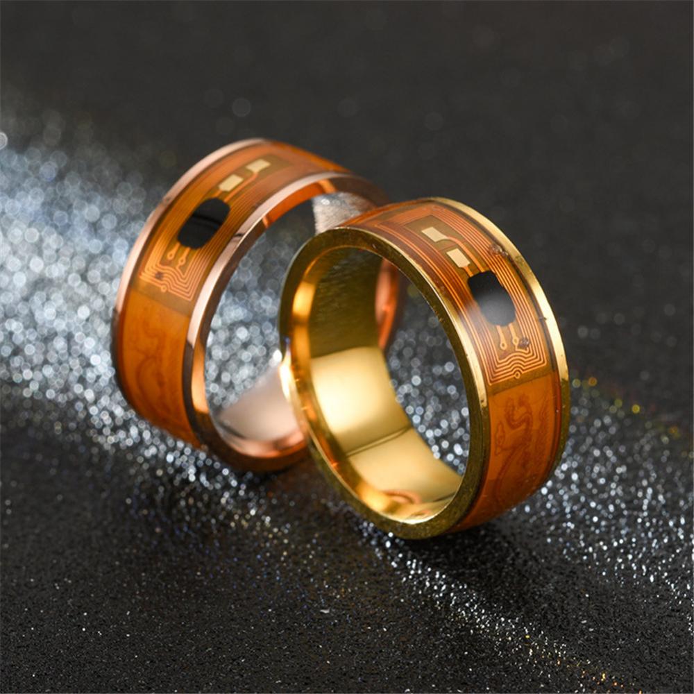 Mens Couple Rings NFC Stainles - Smart Ring Nfc Pay recension och pris