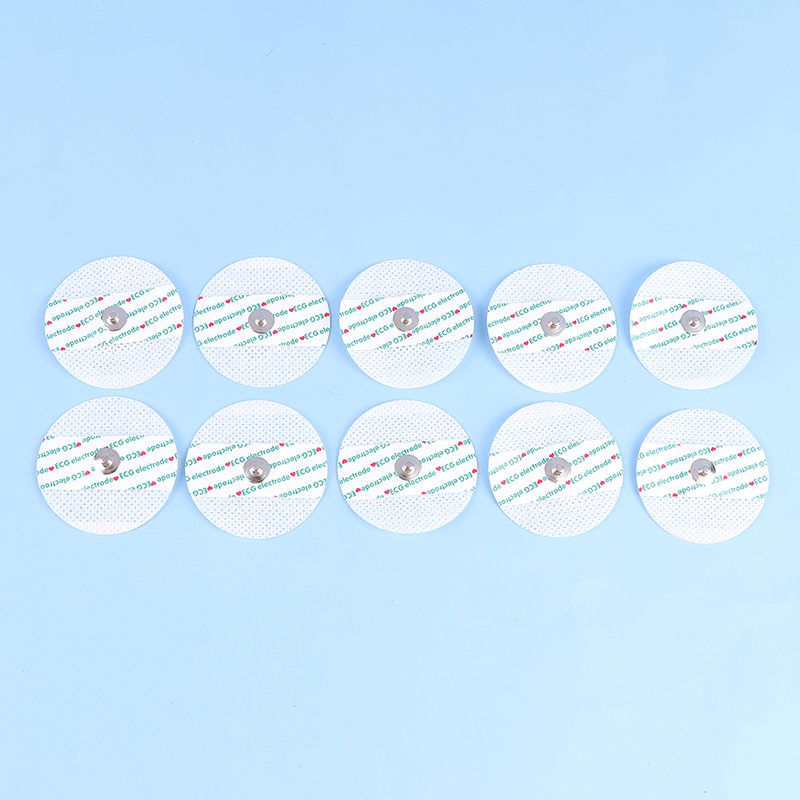 10 Pcs Non-Woven ECG Electrode - Ecg Patch Monitor recension och pris