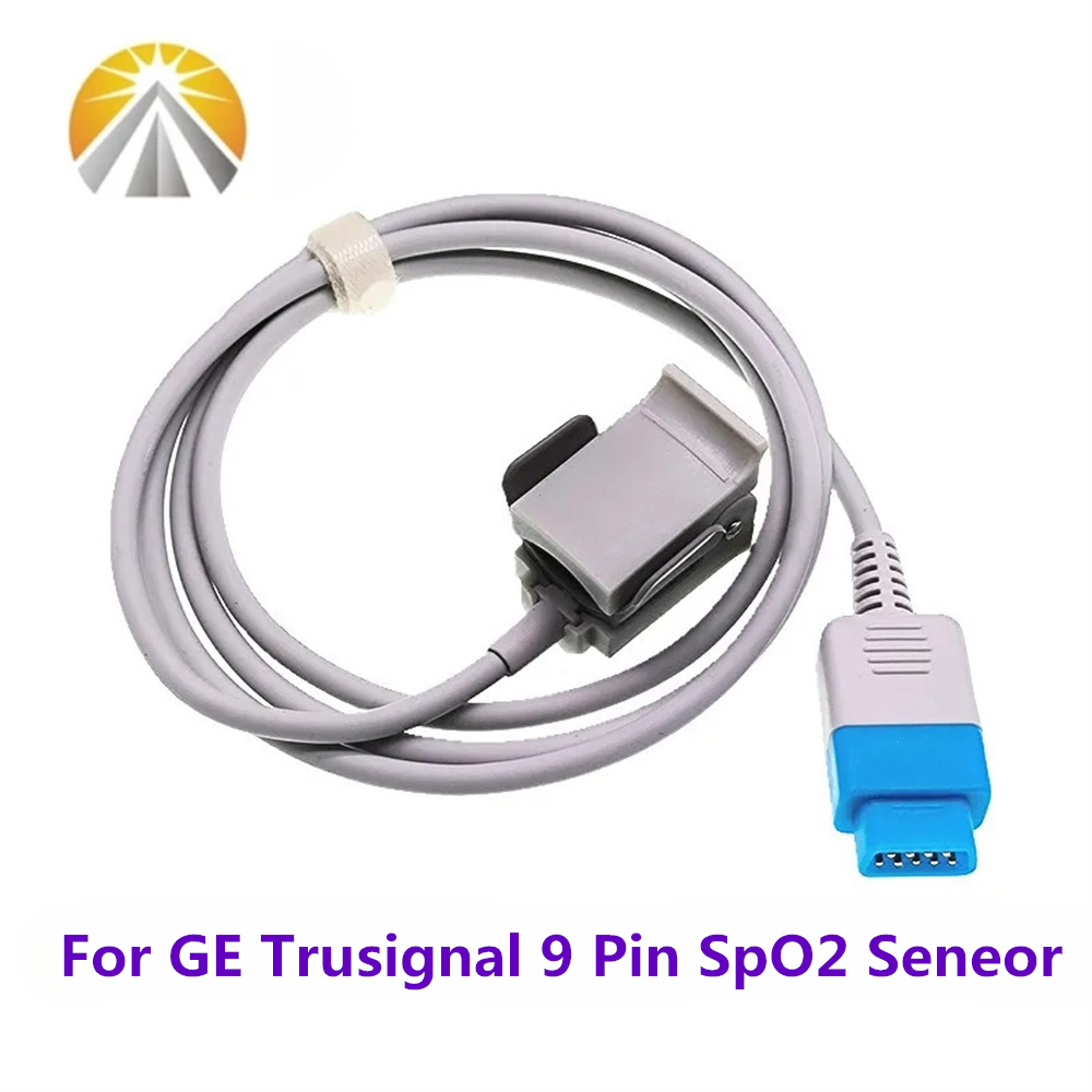 SPO2 Sensor 9 Pin For GE Datex - Breath Rate Monitor recension och pris