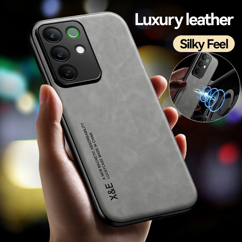 Luxury Leather Case For OPPO R - Realme C67 recension och pris