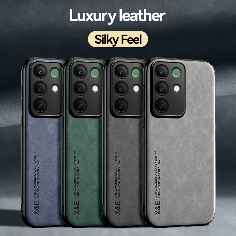 Luxury Leather Case For OPPO R - Realme C67 recension och pris