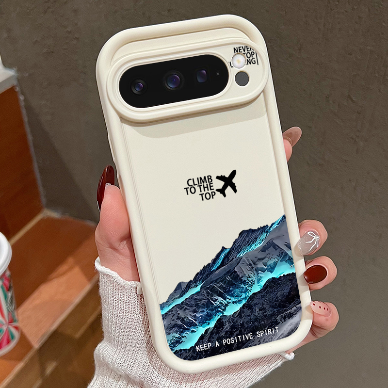 Airplane Snow Mountain Pattern - Google Pixel 9 Pro recension och pris