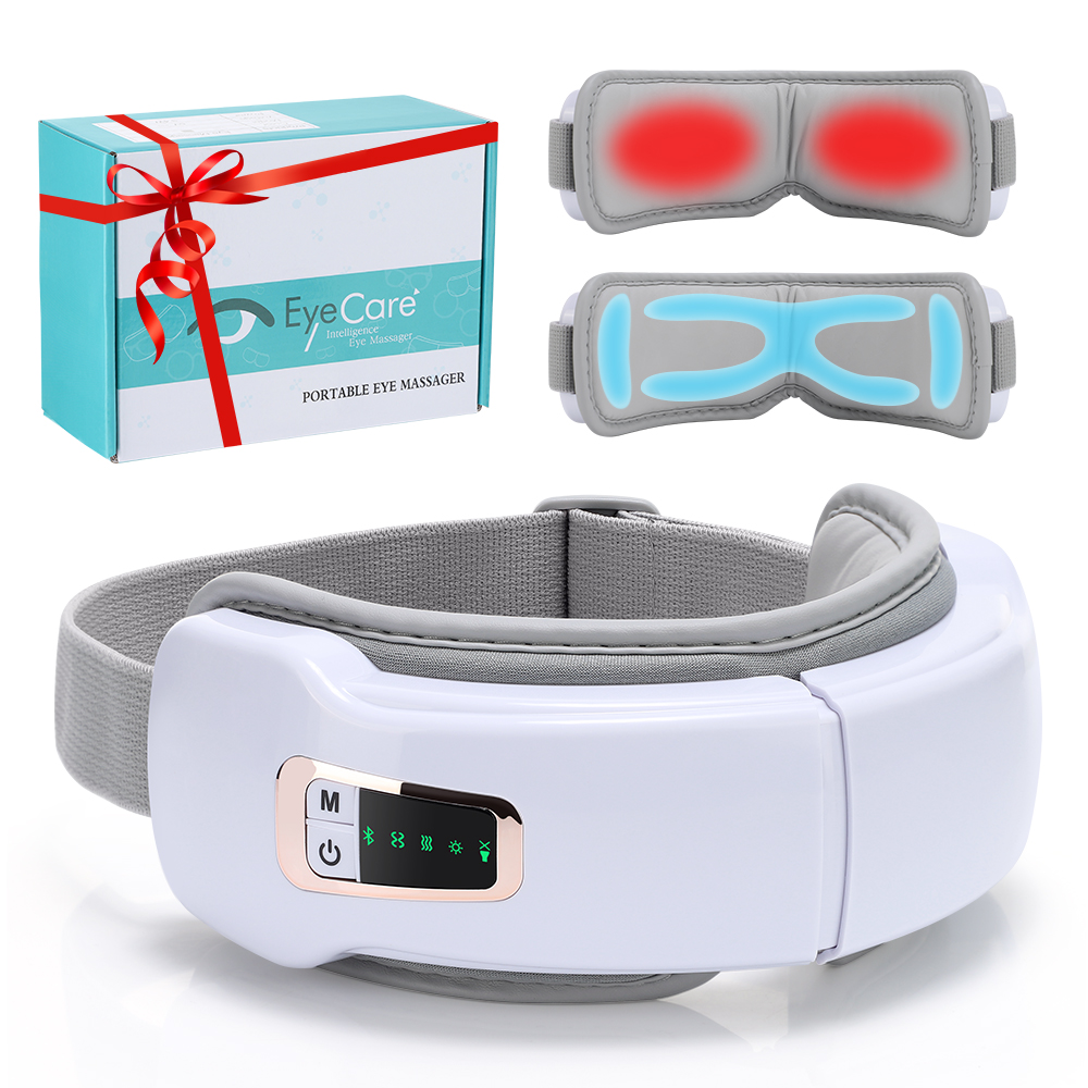 Foldable Eye Air Pressure Mass - Light Therapy Glasses recension och pris