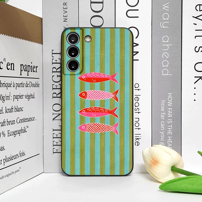 Cute Striped Pattern Sardines  - Oppo Find X8 recension och pris