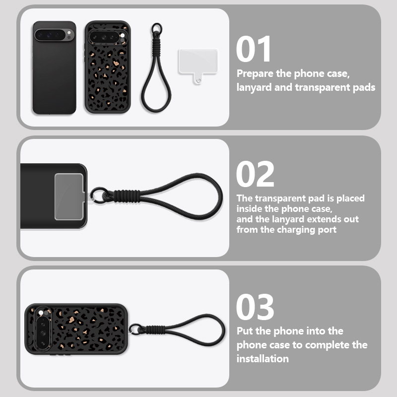 Leopard Cow Printed Phone Case - Google Pixel 9 Pro recension och pris