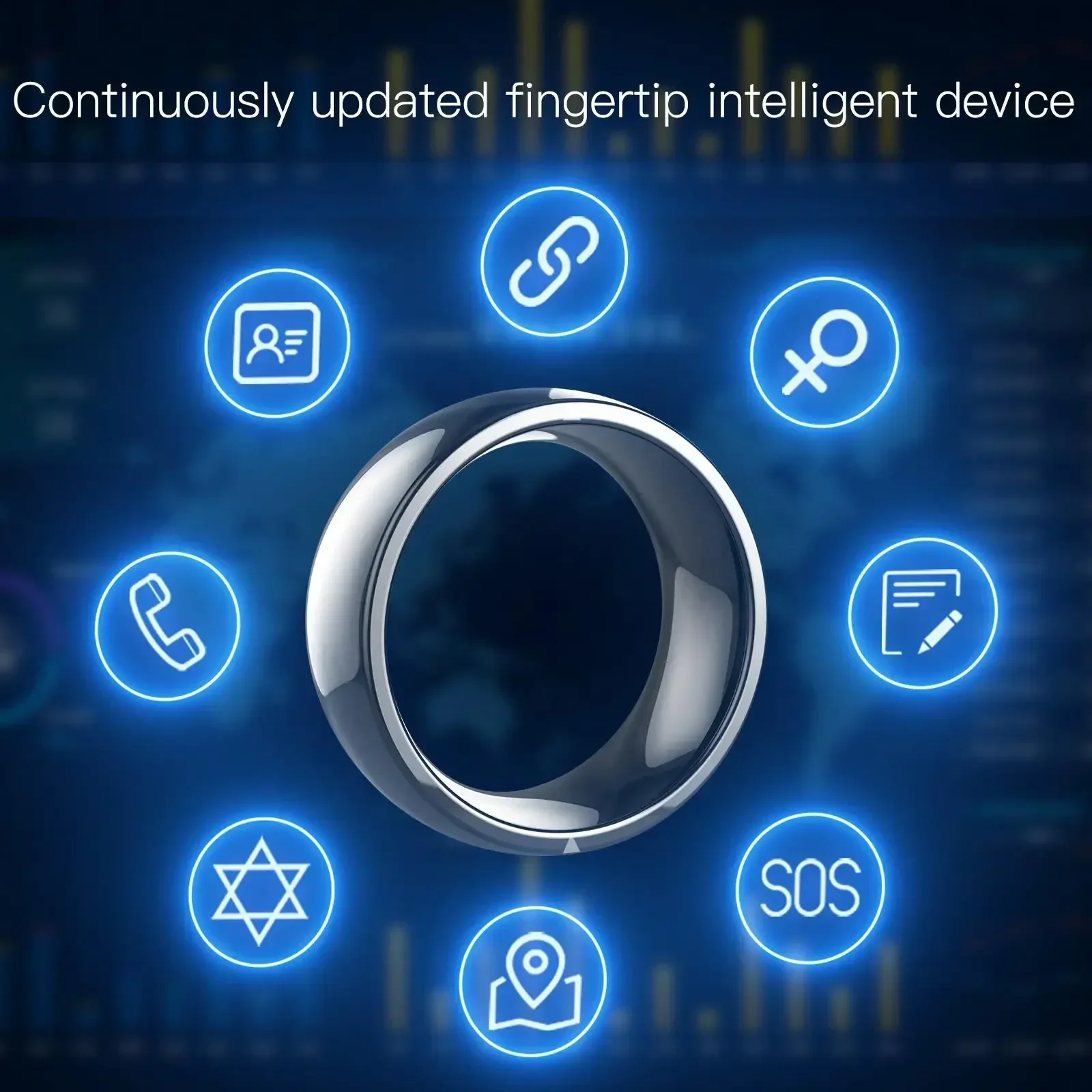 New Jakcom R4 Smart Ring Stain - Smart Ring Nfc Pay recension och pris