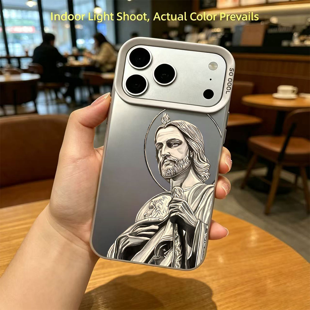 San Judas Tadeo Pattern Design - Apple Iphone 15 Pro Max recension och pris