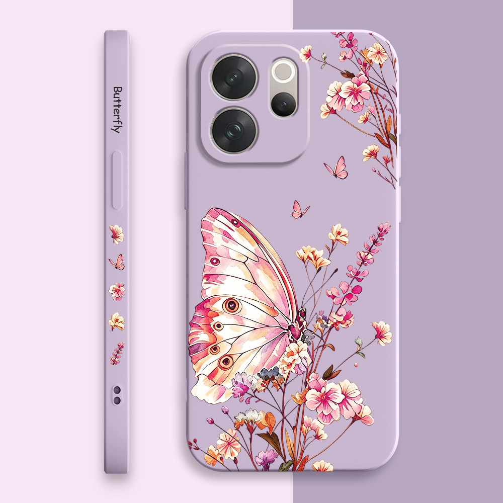 Butterfly Sprig Phone Case For - Vivo V40 recension och pris