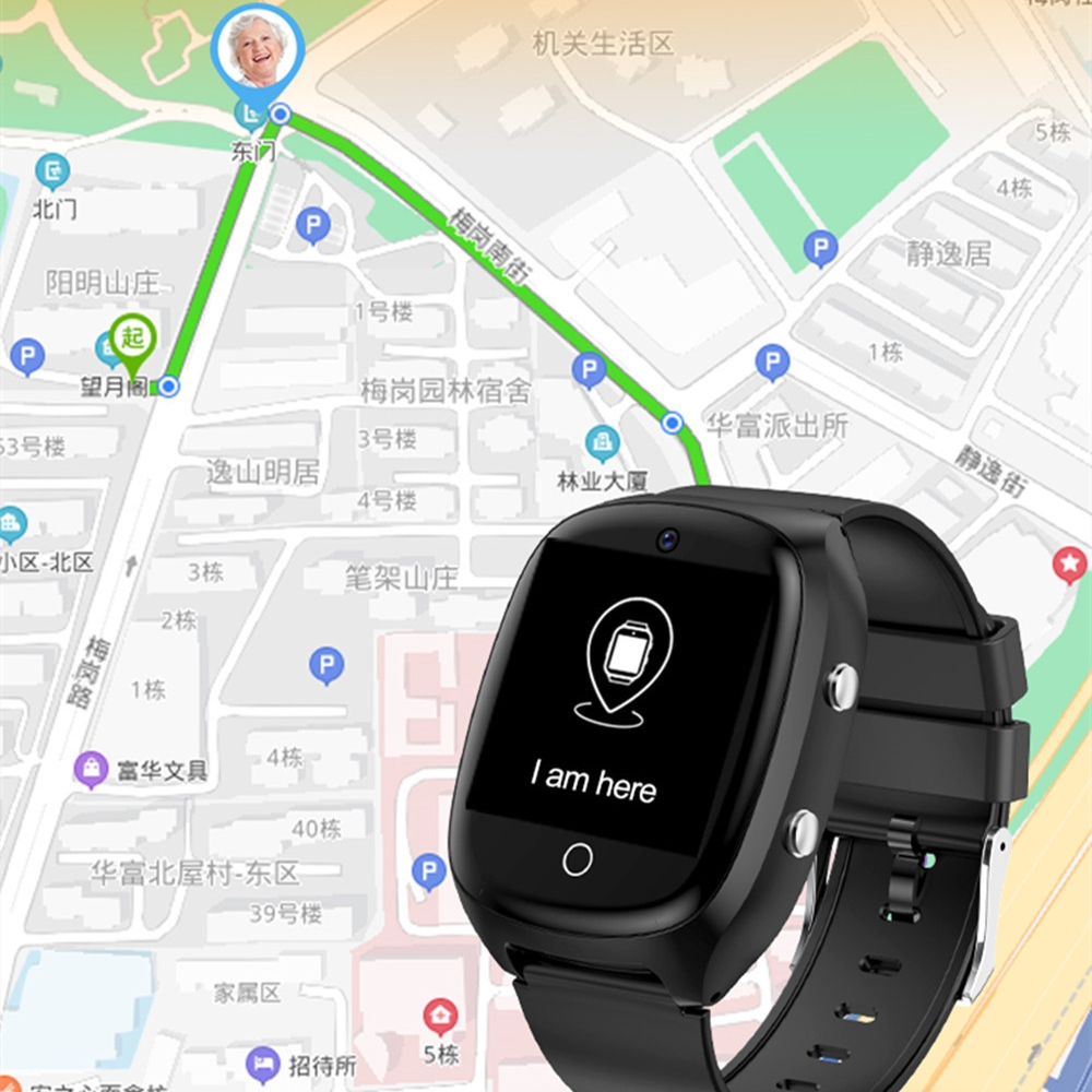 Watch For Old People Elderly S - Fall Detection Watch recension och pris