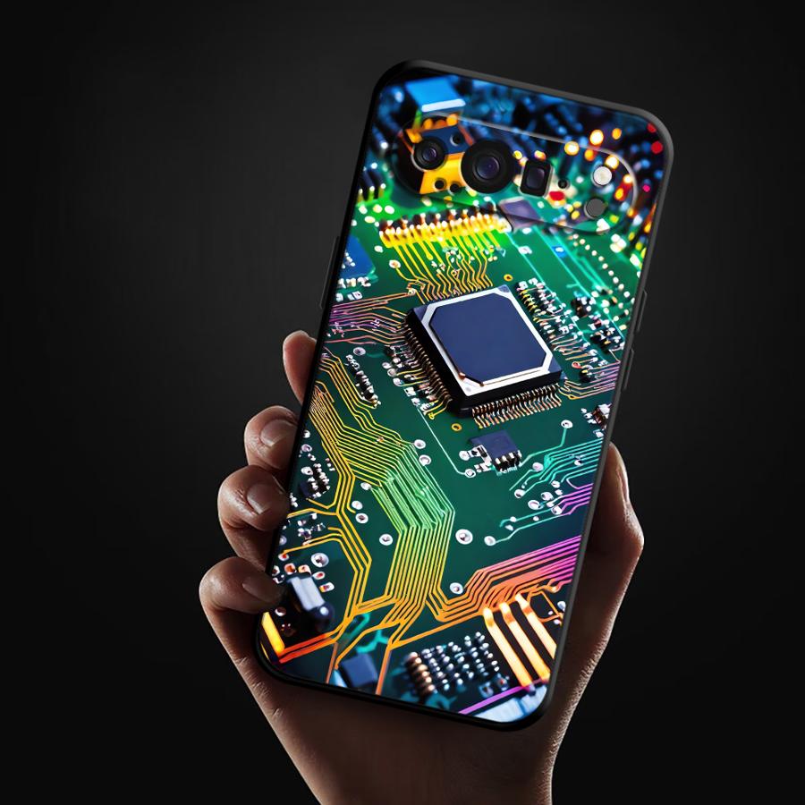 Retro Circuit Board Funda Phon - Google Pixel 9 Pro recension och pris