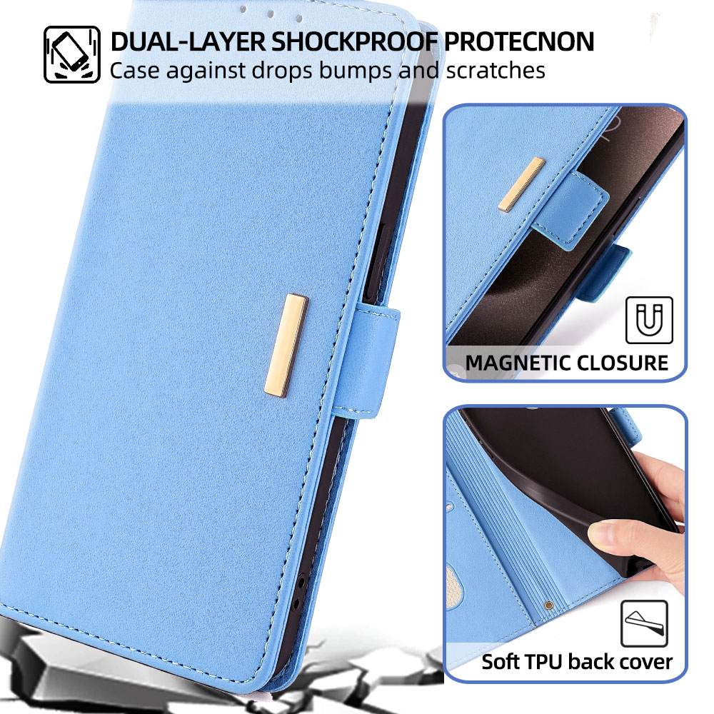 PU Leather Magnet Buckle Flip  - Vivo X200 recension och pris
