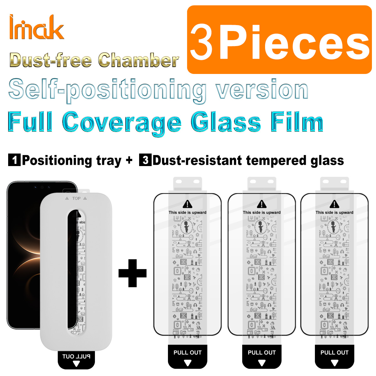 IMAK Pro+ Tempered Glass For H - Huawei Mate 60 recension och pris